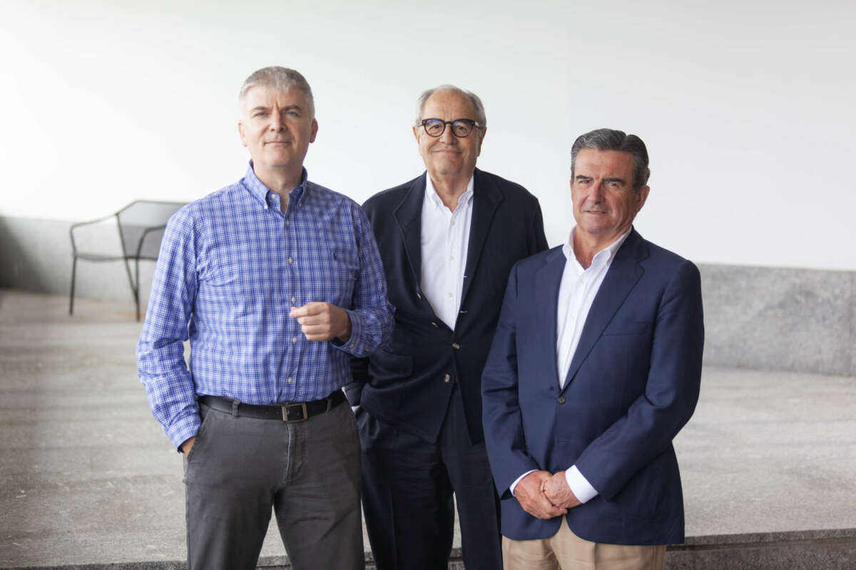 Santiago Lago Peñas, Emilio Pérez Nieto y Víctor Nogueira / Foro Económico de Galicia