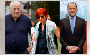 Amancio Ortega, Sandra Ortega y Juan Carlos Escotet