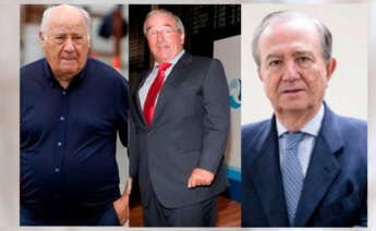 Amancio Ortega, Jacinto Rey y José María Fernández de Sousa