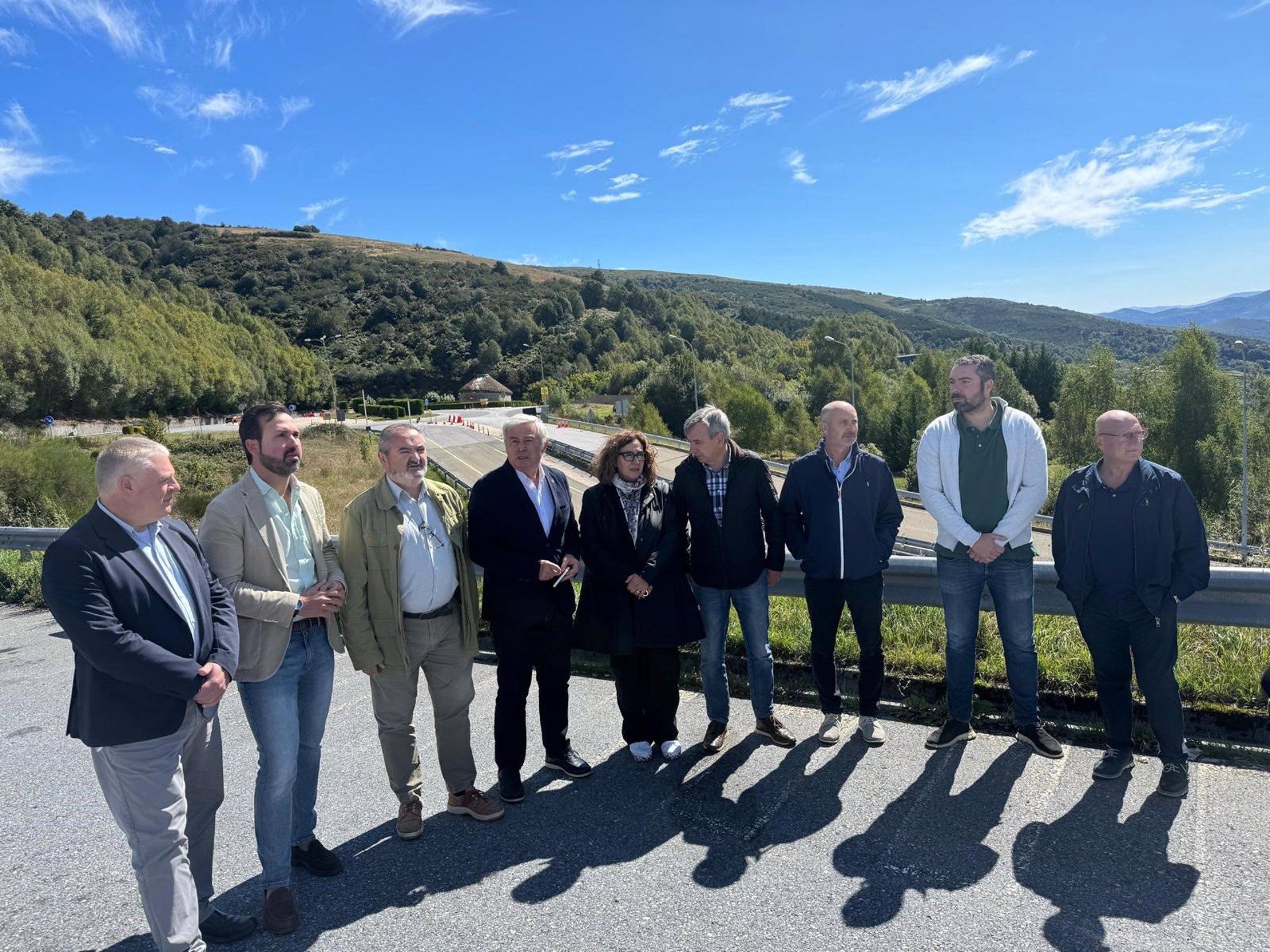 PP de Lugo en el viaducto de O Castro. - PP DE LUGO