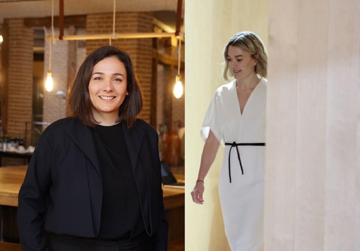 Adriana Domínguez, presidenta ejecutiva y CEO de Adolfo Domínguez, y Marta Ortega, presidenta no ejecutiva de Inditex