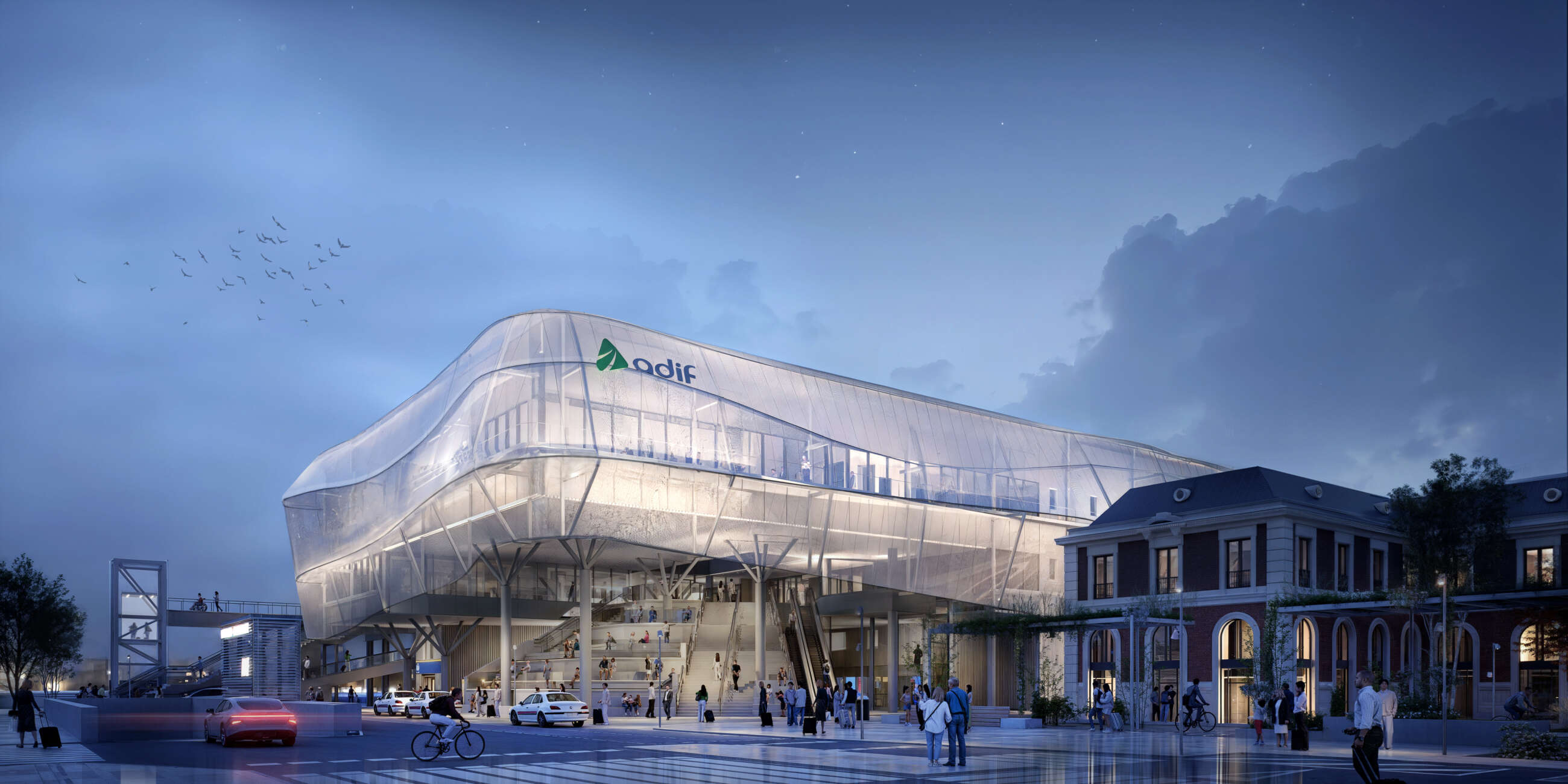 Proyecto para la nueva estación AVE de Valladolid / Adif