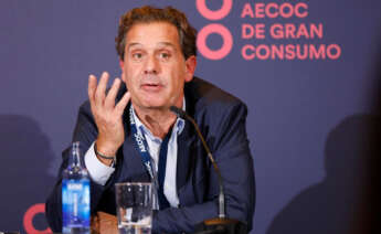 El presidente ejecutivo de la Corporación Hijos de Rivera (Estrella Galicia), Ignacio Rivera, en rueda de prensa en el 37º Congreso de Gran Consumo de Aecoc