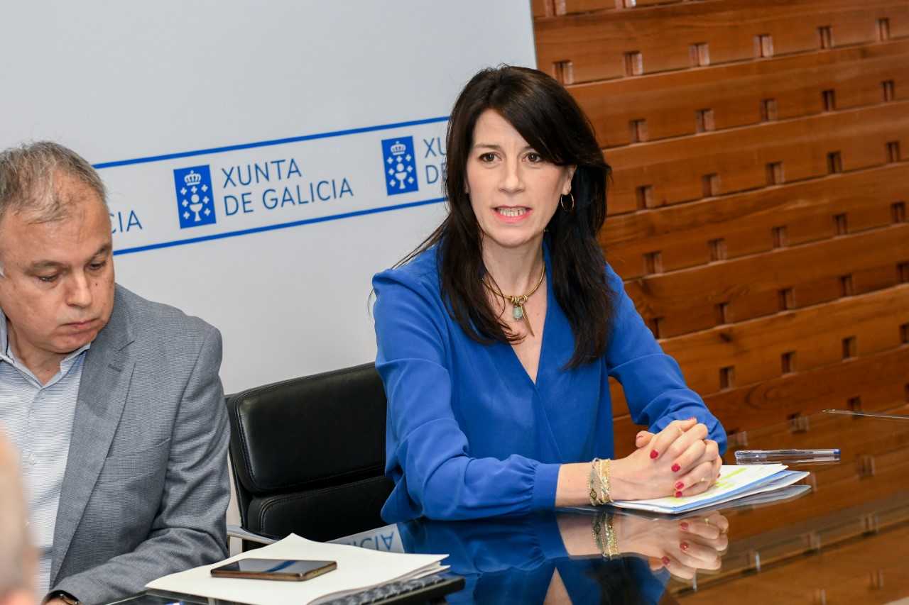 La conselleira de Vivenda e Infraestruturas, María Martínez Allegue / Xunta