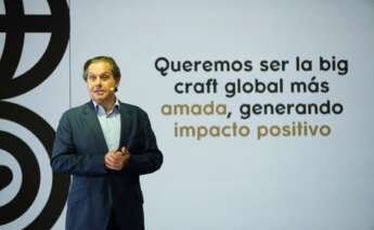 El presidente ejecutivo de Hijos de Rivera, Ignacio Rivera, durante la presentación de los resultados de 2024