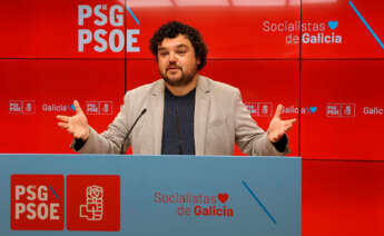 El portavoz de la Ejecutiva del PSdeG, Julio Torrado