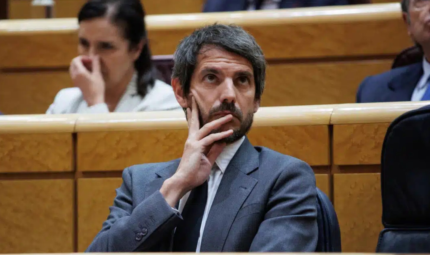 Imagen de Ernest Urtasun en el Senado / Europa Press
