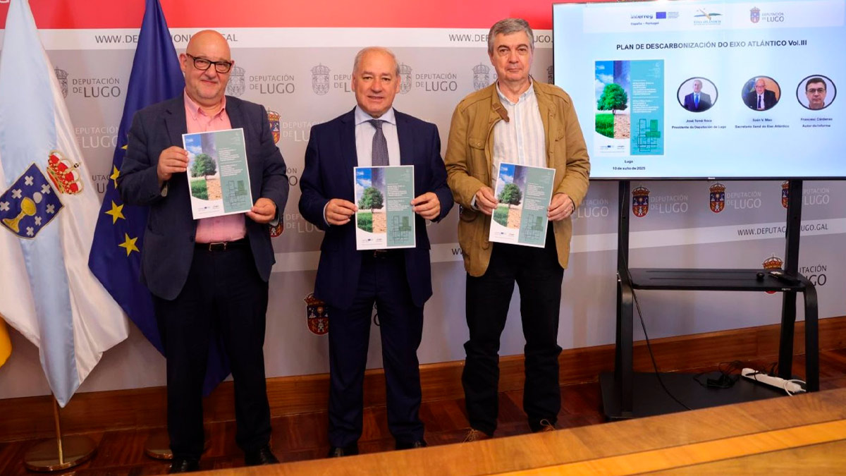 Presentación de informe de Eixo Atlántico