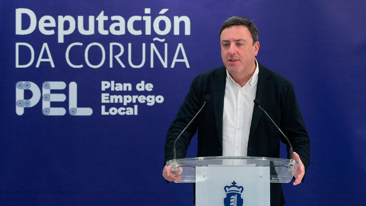Valentín González Formoso, presidente de la Deputación da Coruña