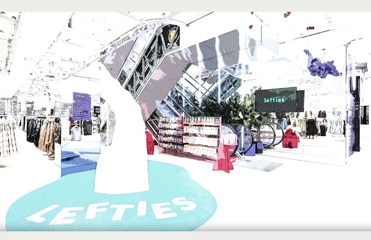 Proyecto para un establecimiento de Lefties (Inditex) / Ramón García