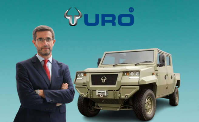 Justo Sierra, CEO y presidente de Urovesa, explica que el Vamtac, el vehículo especial que fabrica su empresa, concentra cerca del 70% de la cifra de negocio de la compañía.