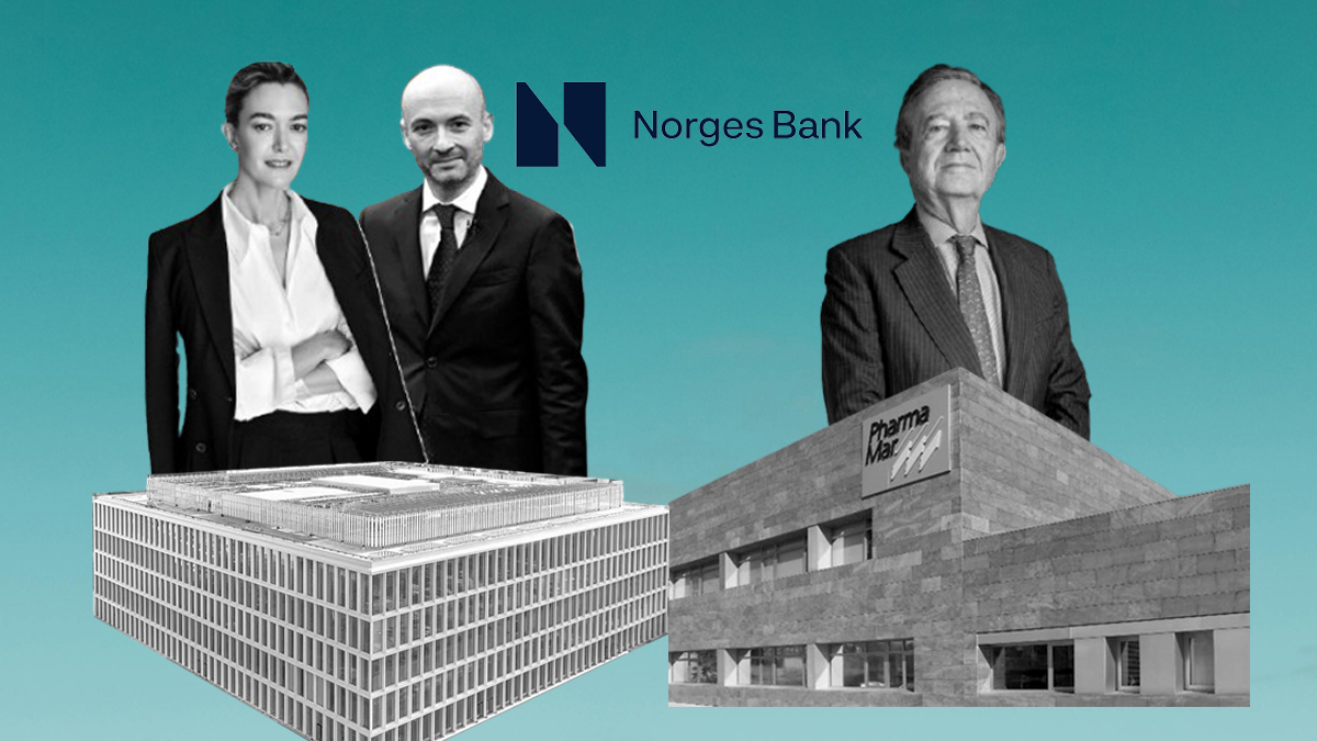 Marta Ortega, Óscar García Maceiras y José María Fernández de Sousa / Pablo Ares Heres