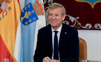 El titular del Gobierno gallego, Alfonso Rueda, preside la reunión semanal del Consello de la Xunta