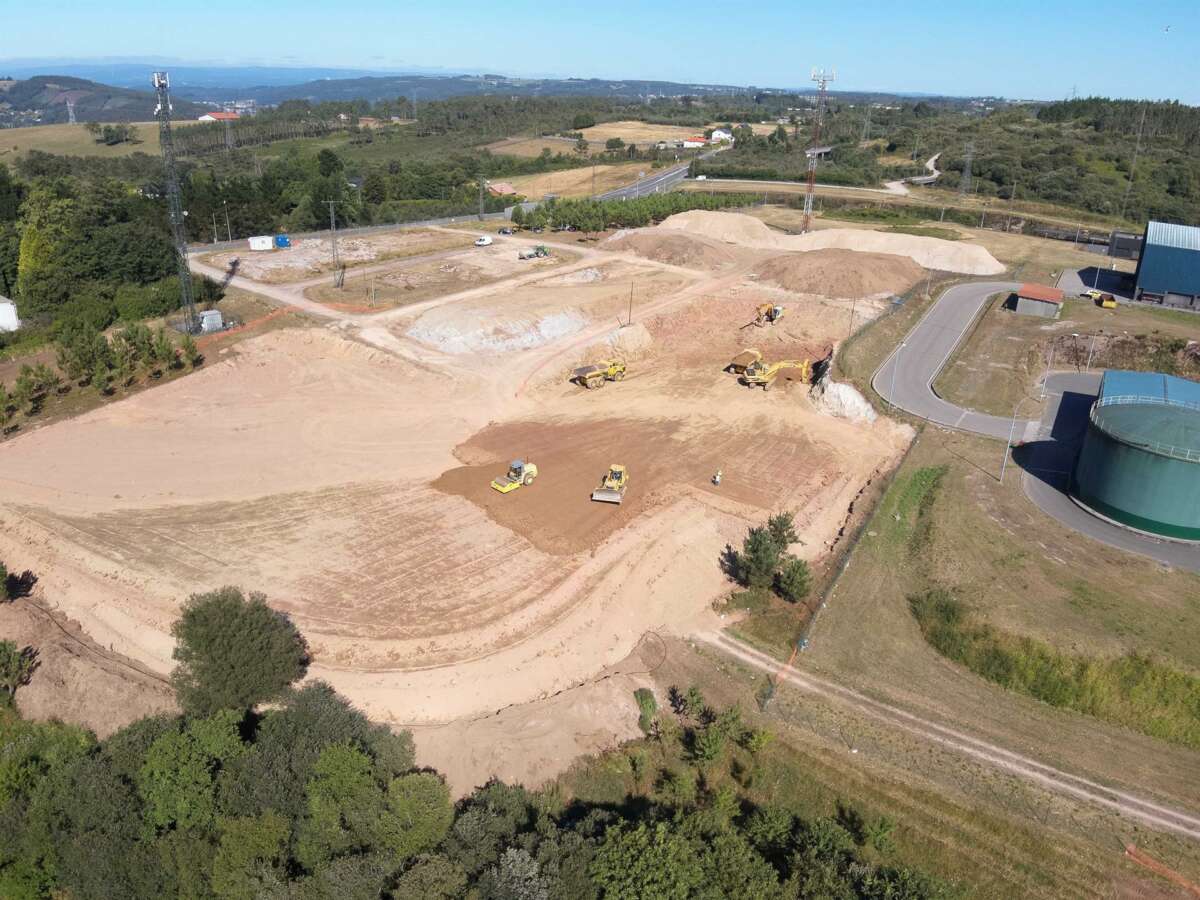 Iniciados los trabajos previos a la construcción de la futura planta de clasificación de residuos textiles en Cerceda / Xunta