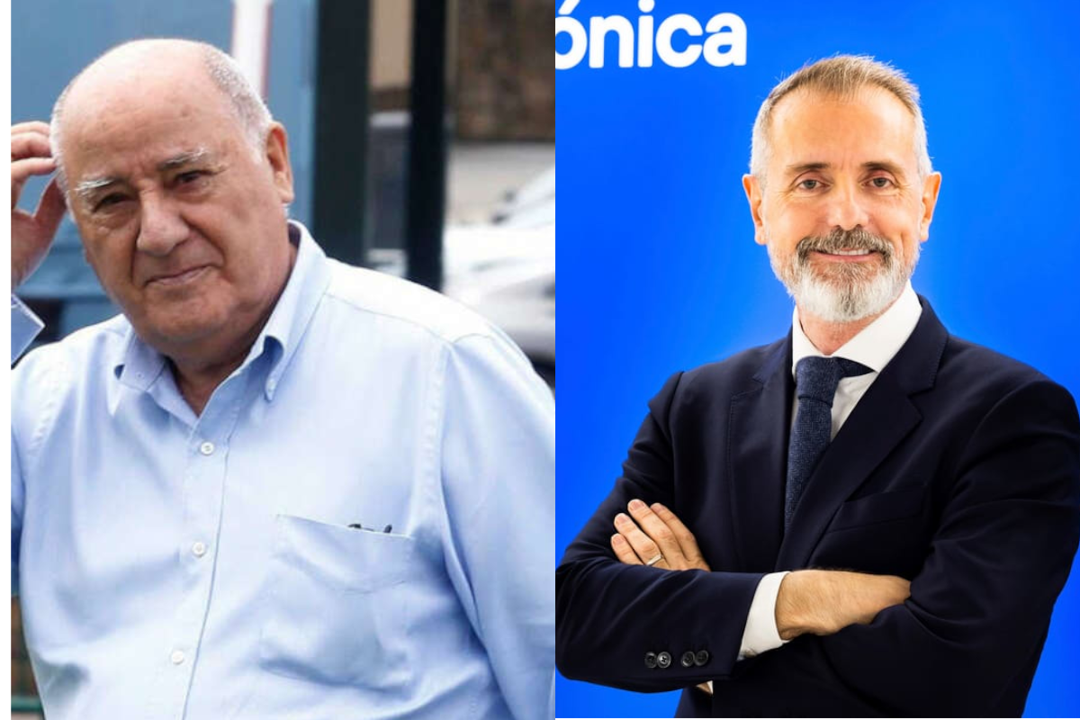 Amancio Ortega y Marc Murtra