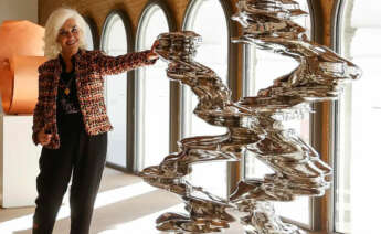 Hortensia Herrero, durante la inauguración del Centro de Arte Hortensia Herrero (CAHH) / Rober Solsona / Europa Press