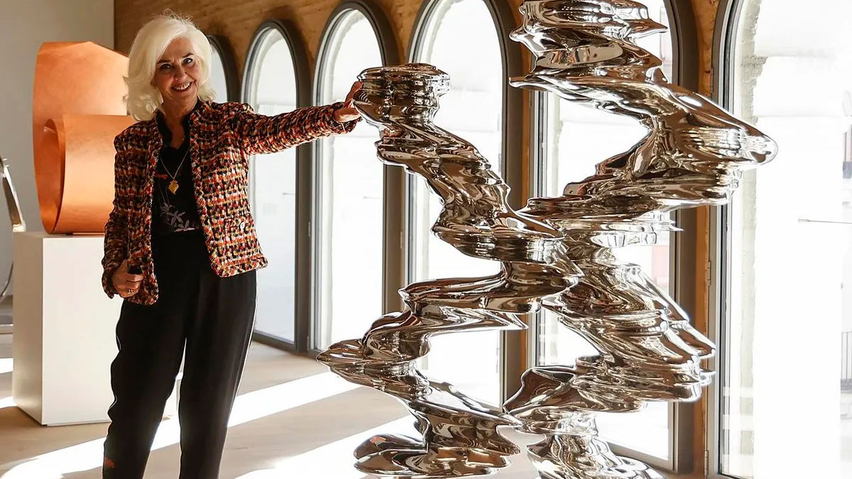 Hortensia Herrero, durante la inauguración del Centro de Arte Hortensia Herrero (CAHH) / Rober Solsona / Europa Press