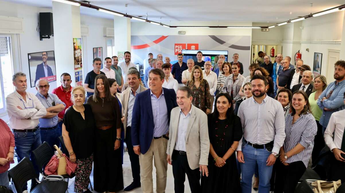 José Ramón Gómez Besteiro, durante la inauguración del nuevo curso político / PSdeG