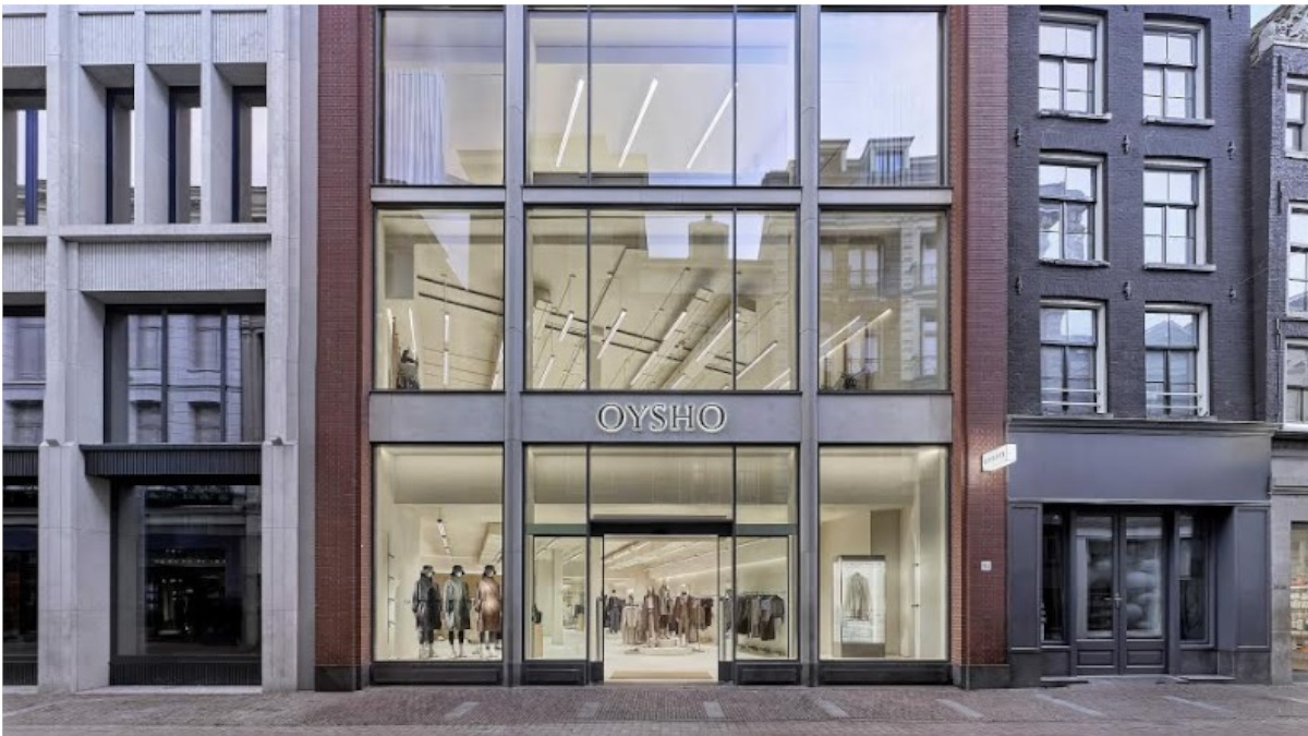 Vista exterior de la tienda de Oysho en Amsterdam / Oysho
