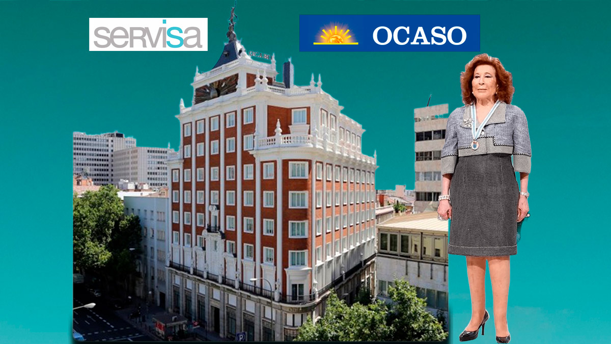 Isabel Castelo, una de la fortunas gallegas más desconocidas, es la presidenta del Grupo Ocaso, con sede en Madrid