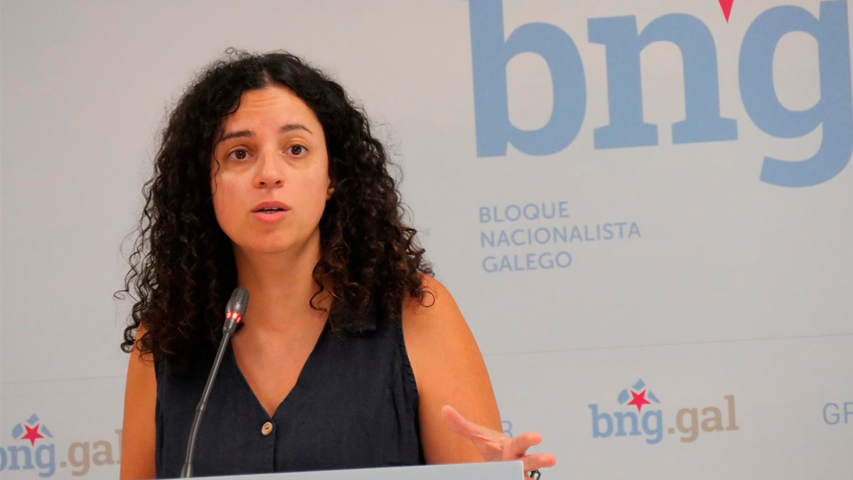 La diputada del BNG Noa Presas
