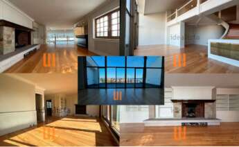 El portal inmobiliario Idealista anunció uno de los pisos en venta más caros de A Coruña, un dúplex de cuatro millones de euros. Fotos: Idealista