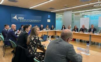 Primera reunión del grupo de trabajo 'Conectividad de Galicia' celebrada con representantes de la Xunta, Aena, grandes ciudades y la patronal gallega / Europa Press
