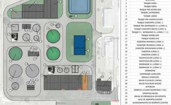 Imagen del proyecto de Bioetanol de Galicia en Teixeiro (Curtis) / Xunta