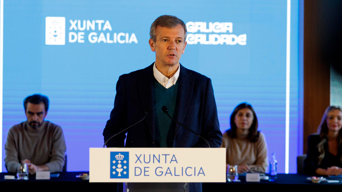 El presidente de la Xunta de Galicia, Alfonso Rueda. - DAVID CABEZÓN @ XUNTA
