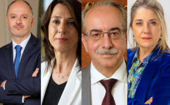 David Regades (Vigo Activo), Raquel Rodríguez (Xesgalicia), Antonio Couceiro (Noso Capital), Inmaculada Rodríguez (Unirisco)