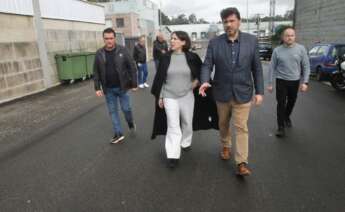 La conselleira de Economía e Industria, María Jesús Lorenzana, acompañada por la directora xeral de Estratexia Industrial e Solo Empresarial, Margarita Ardao, ha visitado este sábado en Meaño (Pontevedra) - XUNTA