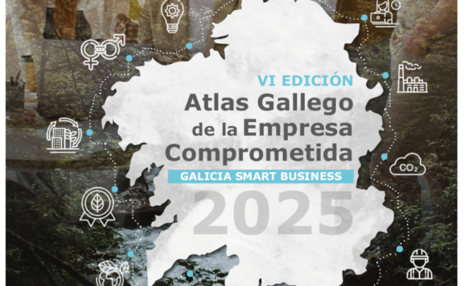 Portada de la sexta edición del Atlas Gallego de la Empresa Comprometida