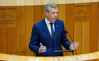 El presidente de la Xunta, Alfonso Rueda, interviene en el Debate Sobre el Estado de la Autonomía. Pazo do Hórreo