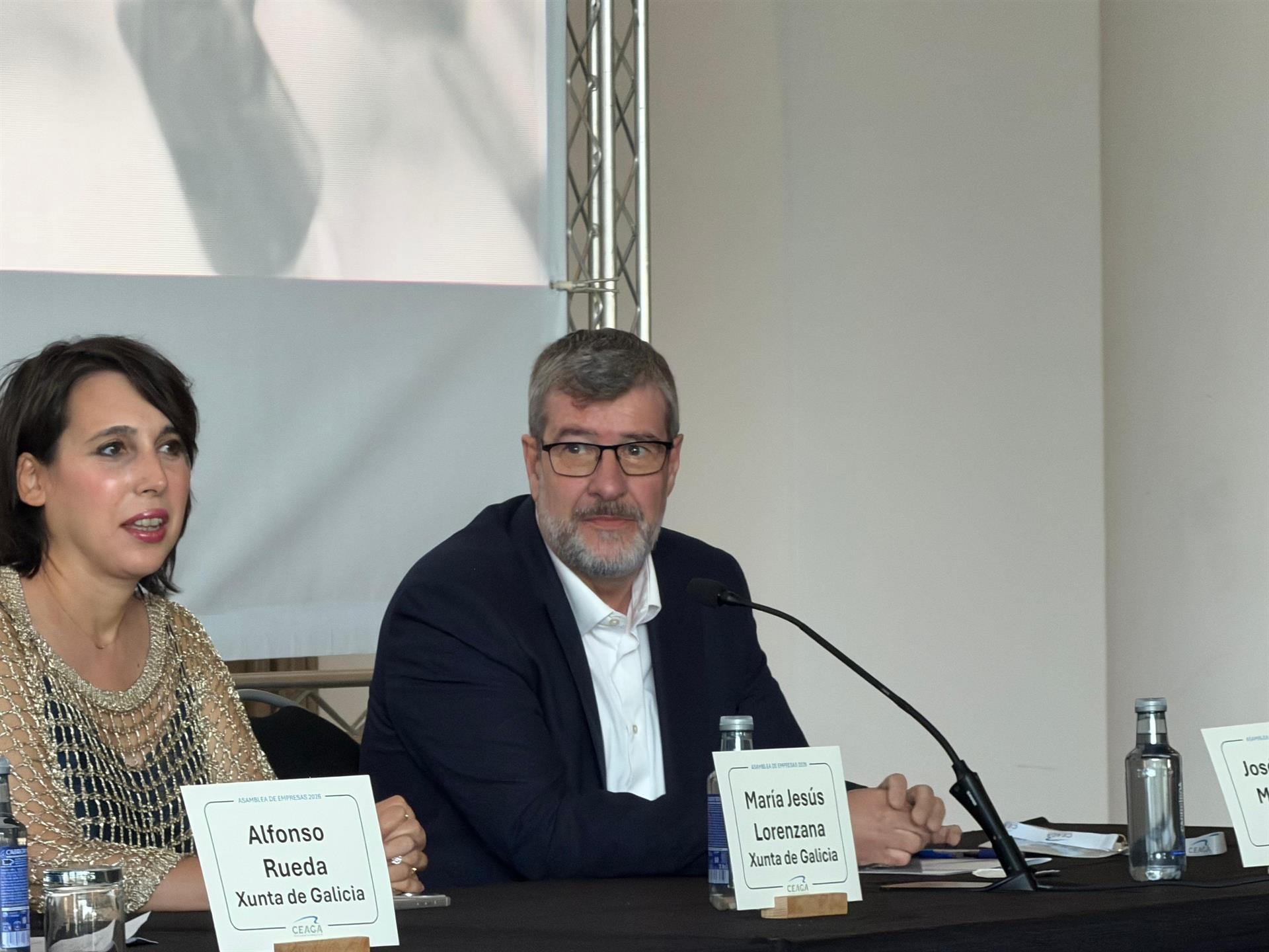 El director de Stellantis Vigo durante la asamblea de Ceaga / Europa Press
