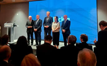 Acto de inauguración de la nueva sede de Luckia en A Coruña