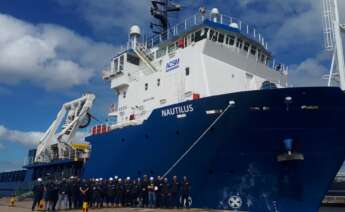 Imagen de archivo del buque OSV Nautilus de la viguesa ACSM / ACSM
