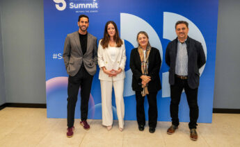 Rubén Hidalgo, director de Inversión de Impacto de Central Lechera Asturiana; Maruxa Quiroga, CEO y cofundadora de Sensesbit; Inmaculada Rodríguez, CEO de Unirisco; Antonio Tornero, Investment Manager en Clave Capital