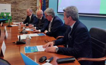 El presidente de la patronal gallega, Juan Manuel Vieities