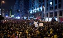 Manifestación en Madrid como colofón a la jornada reivindicativa del 8M / EFE
