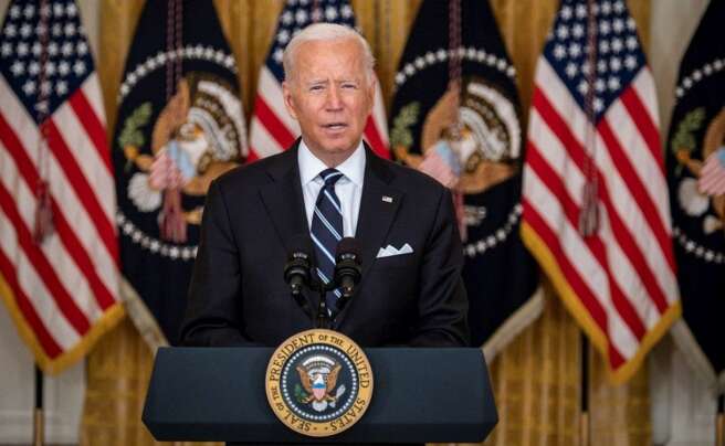 Comparecencia de Joe Biden tras los atentados en Afganistán.