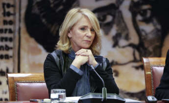 La presidenta interina del Consejo de Administración de la Corporación RTVE, Elena Sánchez Caballero. EFE/ Chema Moya