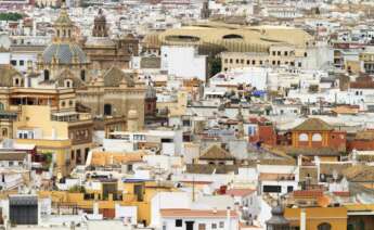 Vista panorámica de Sevilla. Foto: Envato