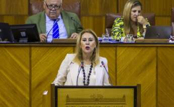 La consejera de Economía, Hacienda y Fondos Europeos, Carolina España. Foto Raúl Caro-EFE