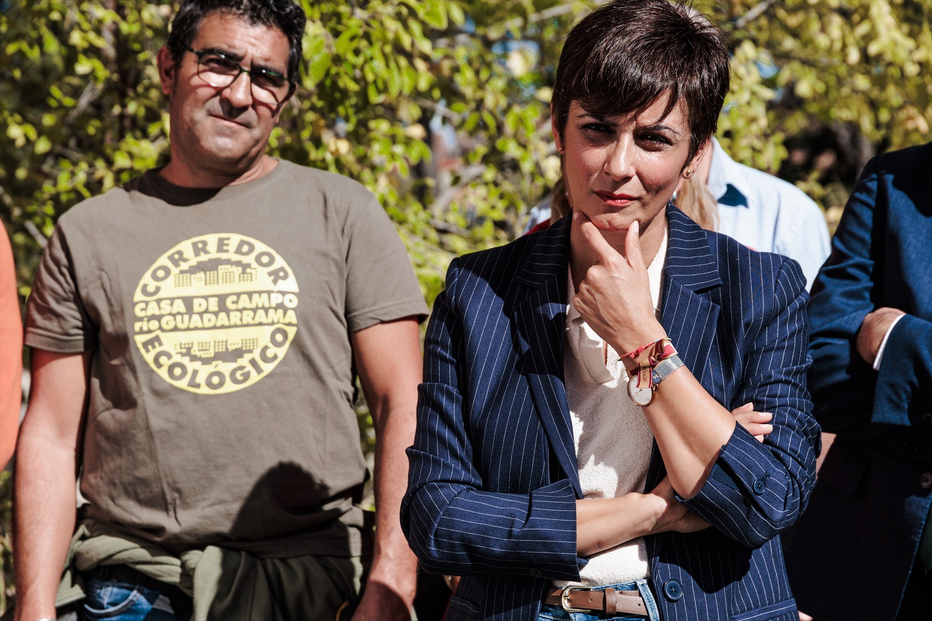 La ministra de Vivienda y Agenda Urbana, Isabel Rodríguez, durante una visita institucional a unas viviendas en Madrid, a 27 de septiembre de 2024.