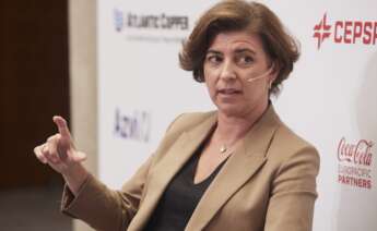 La directora general de Atlantic Copper, Macarena Gutiérrez, a 17 de octubre de 2022 en Sevilla.