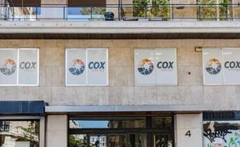 Sede de Cox Energy en Madrid en 2023, al empezar a acoger la unidad productiva comprensiva de Abengoa. Carlos Luján / Europa Press