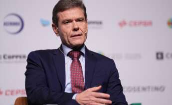 El director de Acerinox Europa, Francisco Fernández de la Mata, durante una intervención en Sevilla en 2023.
