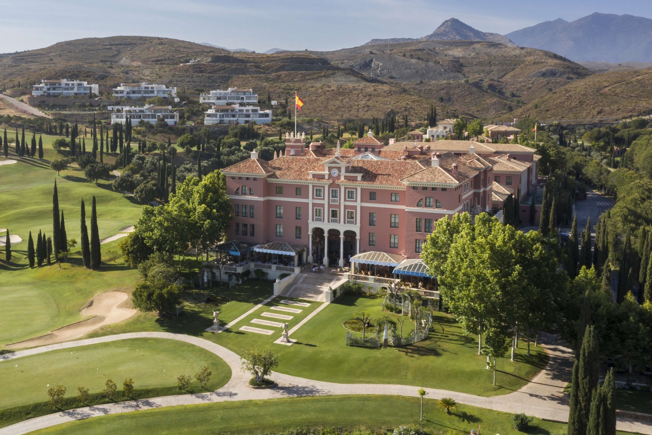 Instalaciones del ‘Anantara Villa Padierna Palace Benahavís Marbella Resort’ en la Costa del Sol.