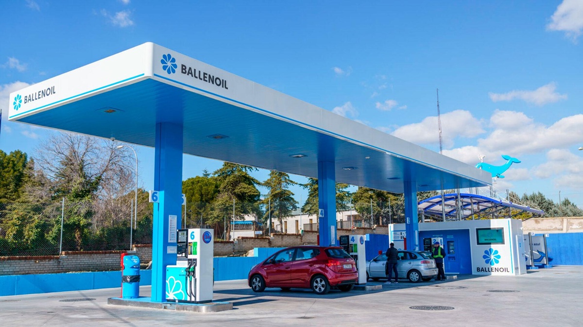 Una gasolinera de Ballenoil
