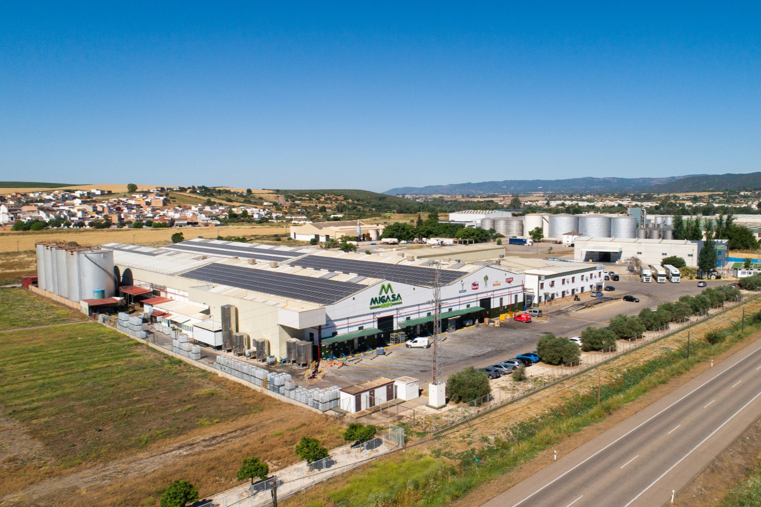Fábrica de Migasa en Alcolea (Córdoba).